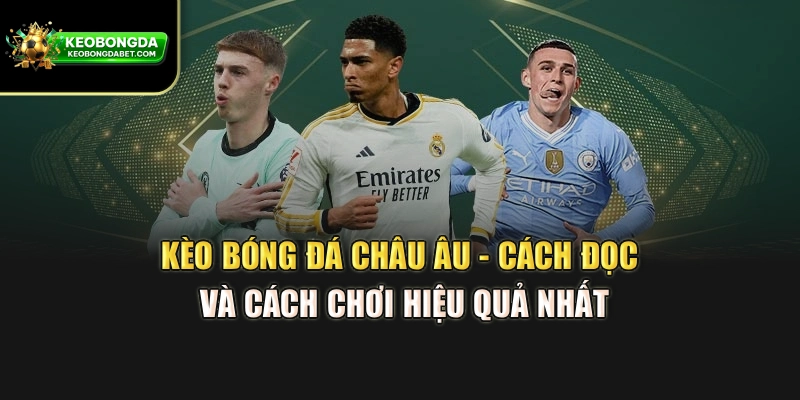 Kèo Bóng Đá Châu Âu - Cách Đọc Và Cách Chơi Hiệu Quả Nhất